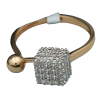 14 carat seal sparkling rose gold ring  best gold engagement rings usa