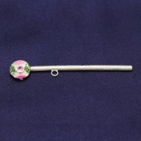 Mini Silver Flute (Bansuri) – 7.8 cm Length | 4.55g Handcrafted Krishna Style Decorative Piece